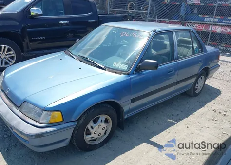 1991 Honda Civic z USA, uszkodzony, nr VIN 3454788